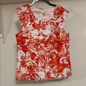 Christopher & Banks Floral Blouse